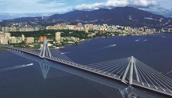 淡江轻轨开工 期盼带动当地发展