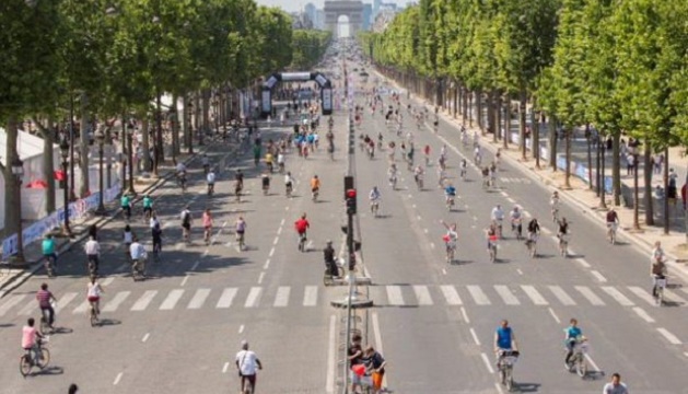 巴黎無車日 民:天空第一次這麼藍